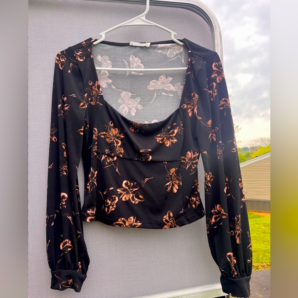 Lush long sleeve blouse